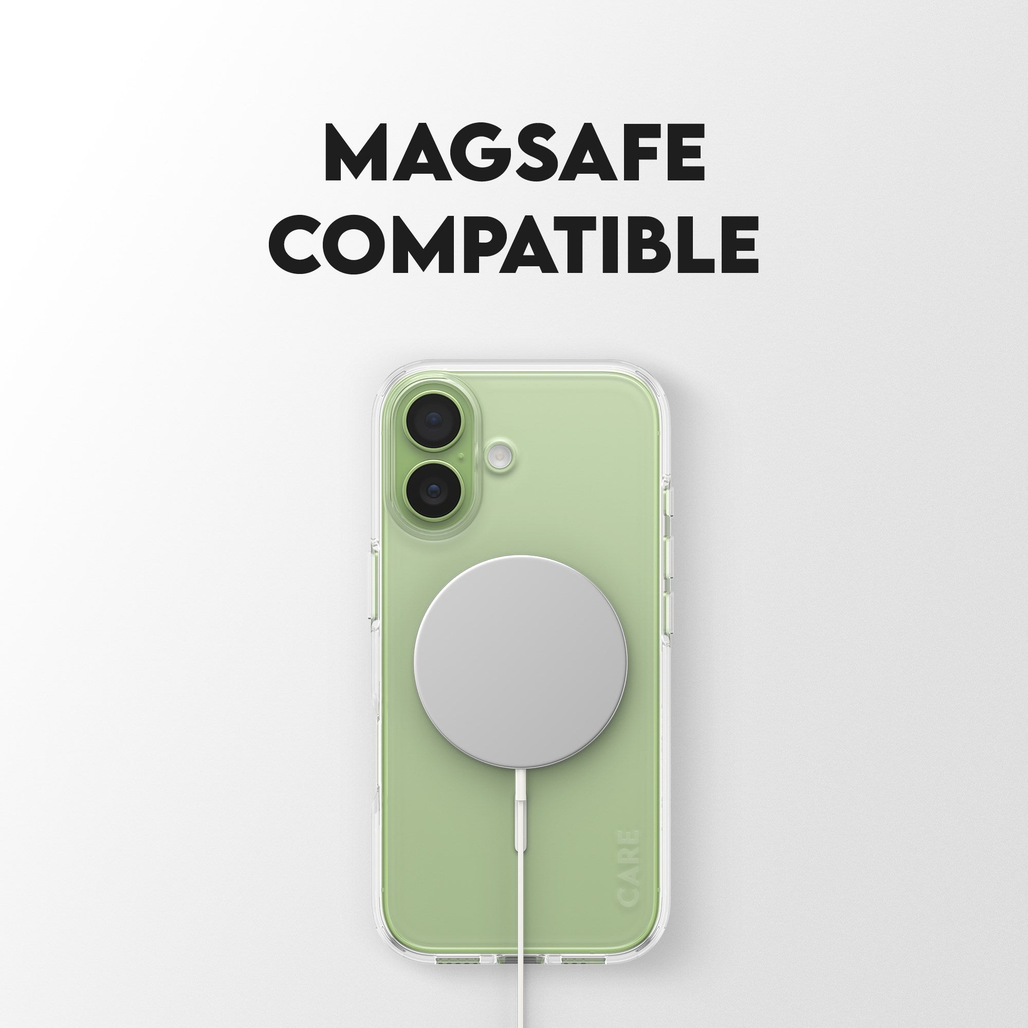 CARE by PanzerGlass® Flagship Case Transparent Urban Explorer m. Weiß MagSafe iPhone 17